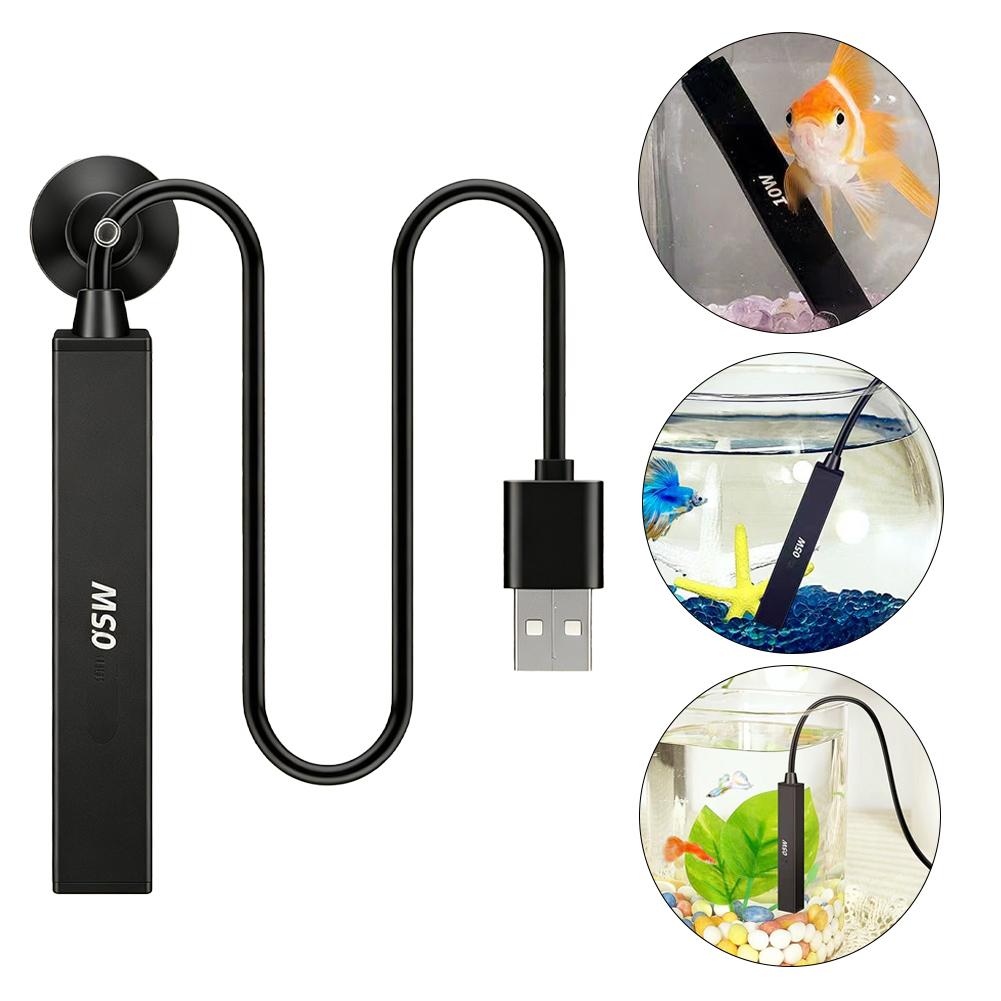 Marine Aquarium Mini - Mini-USB-Aquariumheizer 5V, automatischer Heizstab mit konstanter