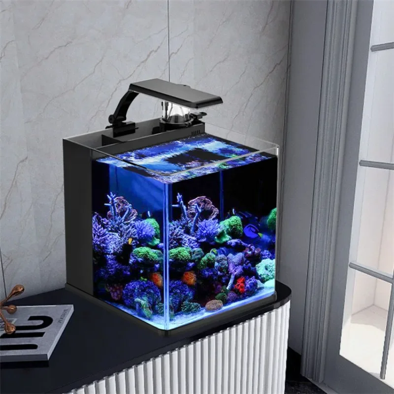 Aquarium Marine Clearwater - Meistverkauftes Ultra-Klares Glas Mini Salzwasser Meerwasser-Aquarium