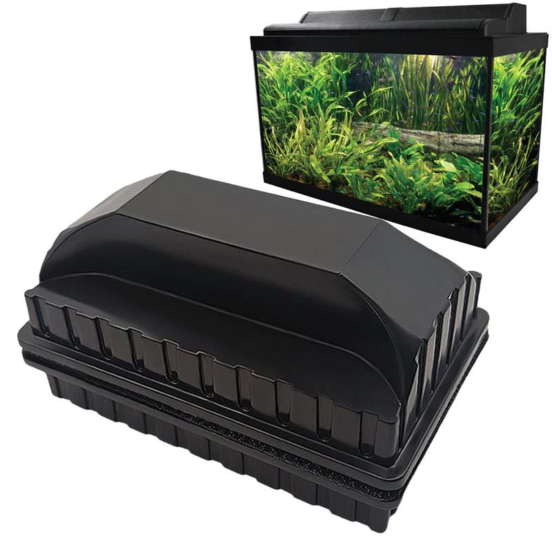 Marine Aquarium Glass Scraper - Magnetischer Aquarien schaber doppelseitiger Kies staubsauger
