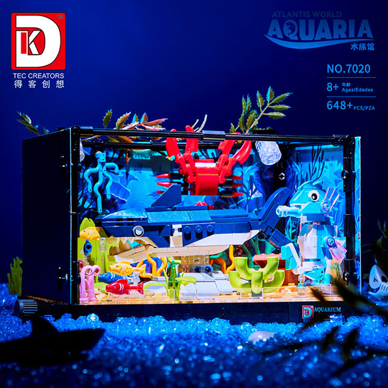 648PCS Shark Ecosystem Tank Ba – Aquarium Marine World Bewertung und Preis