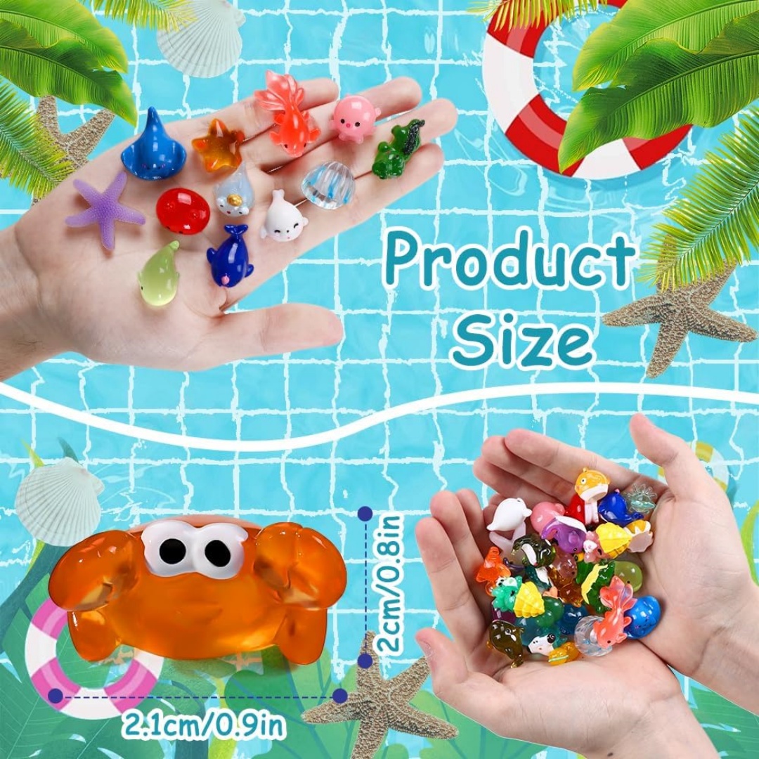 Mini Ozean Tiere Harz Figuren  – Aquarium Marine World Bewertung und Preis