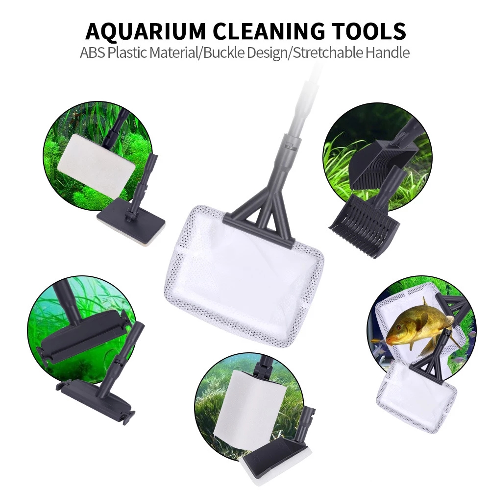 6-in-1 Aquarium-Reinigungsset: – Marine Aquarium Glass Scraper Bewertung und Preis